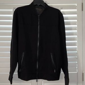 John Varvatos Zip Front Racer Jacket